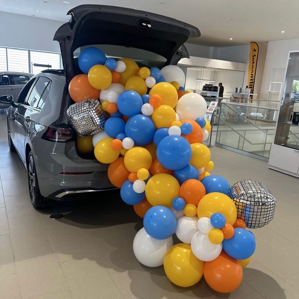 Prestation ballons Volkswagen